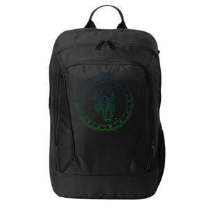 Scorpio Funny Gift Zodiac Sign Scorpio Cute Gift City Backpack