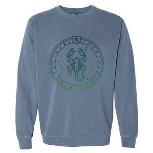 Scorpio Funny Gift Zodiac Sign Scorpio Cute Gift Garment-Dyed Sweatshirt