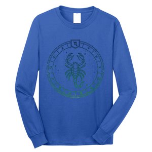 Scorpio Funny Gift Zodiac Sign Scorpio Cute Gift Long Sleeve Shirt