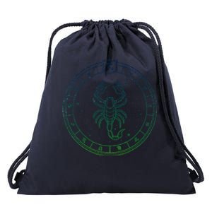 Scorpio Funny Gift Zodiac Sign Scorpio Cute Gift Drawstring Bag