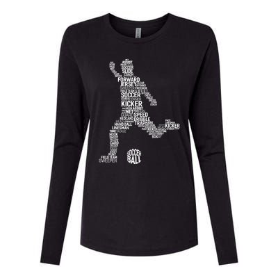 Soccer Fan Gift Soccer Player Gift Soccer Gift Womens Cotton Relaxed Long Sleeve T-Shirt