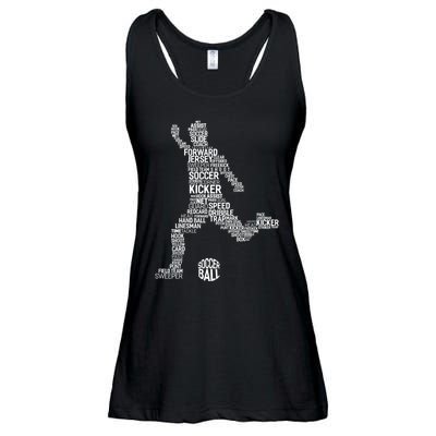 Soccer Fan Gift Soccer Player Gift Soccer Gift Ladies Essential Flowy Tank