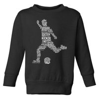 Soccer Fan Gift Soccer Player Gift Soccer Gift Toddler Sweatshirt