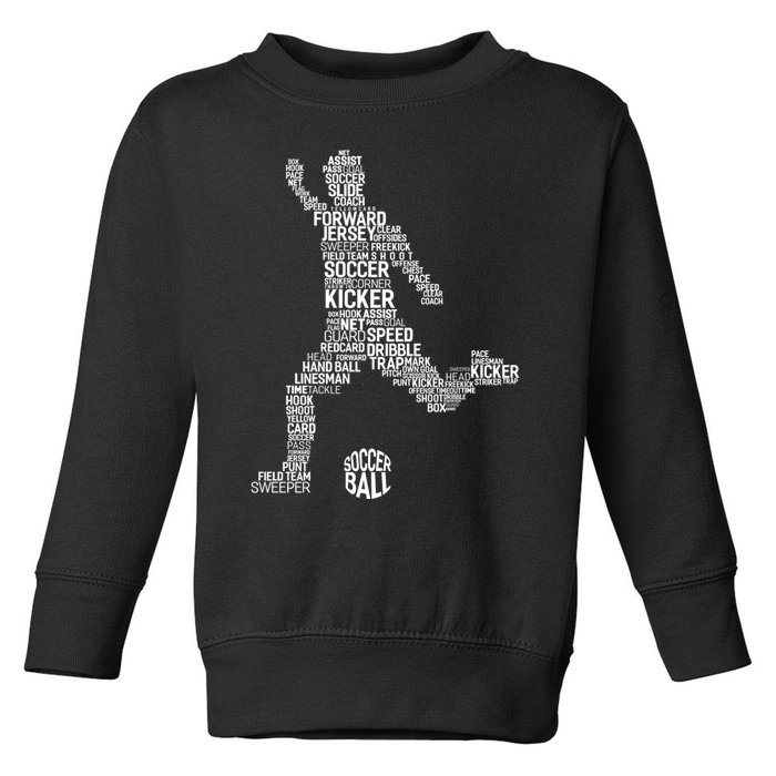 Soccer Fan Gift Soccer Player Gift Soccer Gift Toddler Sweatshirt