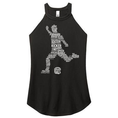 Soccer Fan Gift Soccer Player Gift Soccer Gift Women's Perfect Tri Rocker Tank