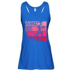 Soccer Funny Gift For Girls Funny Gift Soccer Teen Girl Player Gift Meaningful G Ladies Essential Flowy Tank