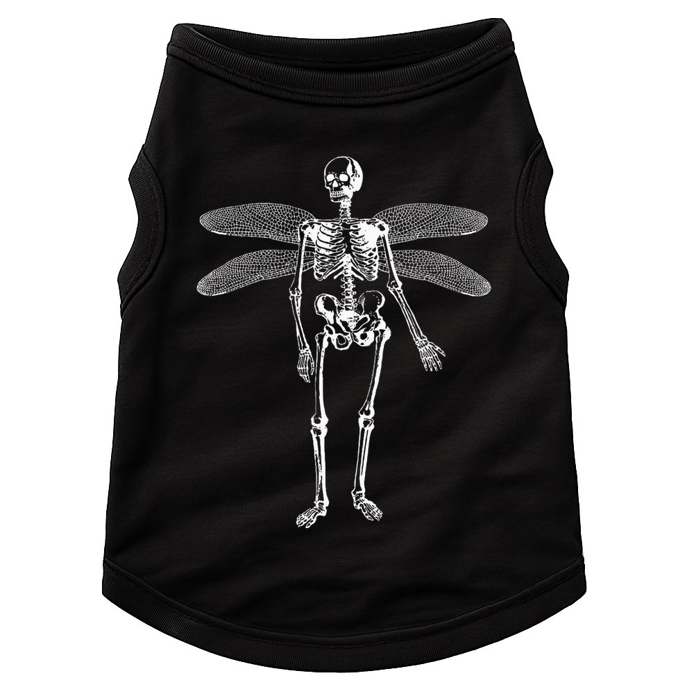 Skeleton Fairy Grunge Fairycore Aesthetic Gothic Cottagecore Doggie Tank