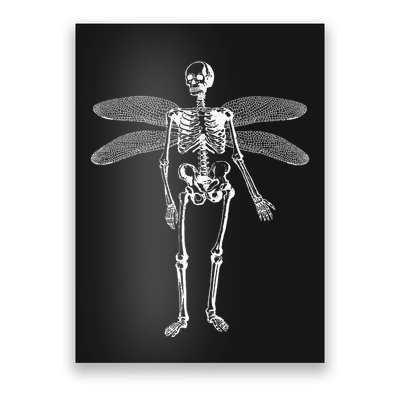 Skeleton Fairy Grunge Fairycore Aesthetic Gothic Cottagecore Poster