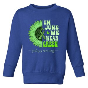 Sunflower Funny Gift Toddler Sweatshirt