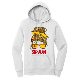 Spain For Girl Spanish Flag For Women EspañOla Women's Pullover Hoodie