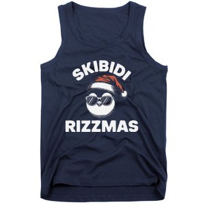 S.K.I.B.I.D.I Funny Gen Alpha Slang Christmas Penguin Tank Top