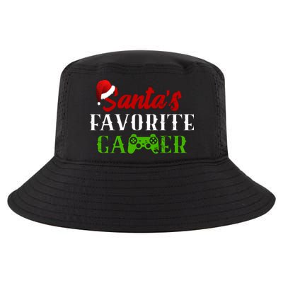 Santa's Favorite Gamer Cool Comfort Performance Bucket Hat