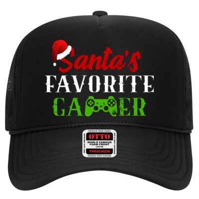 Santa's Favorite Gamer Trucker Hat