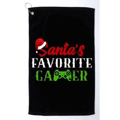 Santa's Favorite Gamer Golf Towel