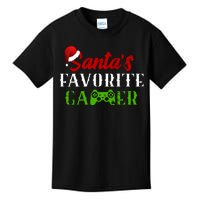 Santa's Favorite Gamer Kids T-Shirt