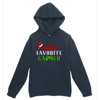 Santa's Favorite Gamer Urban Pullover Hoodie