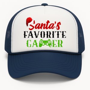 Santa's Favorite Gamer Trucker Hat