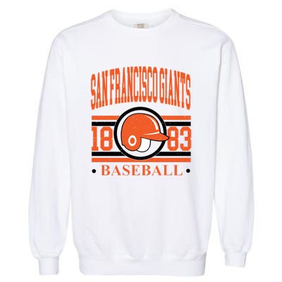 San Francisco Giants Baseball Team Supporter Garment-Dyed Sweatshirt