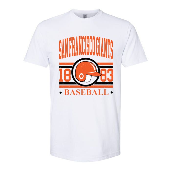 San Francisco Giants Baseball Team Supporter Softstyle CVC T-Shirt