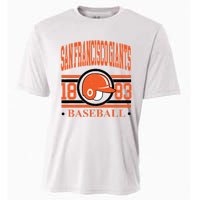 San Francisco Giants Baseball Team Supporter Cooling Performance Crew T-Shirt