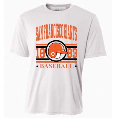 San Francisco Giants Baseball Team Supporter Cooling Performance Crew T-Shirt