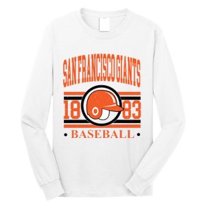 San Francisco Giants Baseball Team Supporter Long Sleeve Shirt