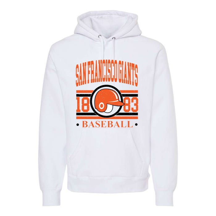 San Francisco Giants Baseball Team Supporter Premium Hoodie