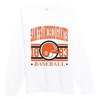 San Francisco Giants Baseball Team Supporter Premium Crewneck Sweatshirt