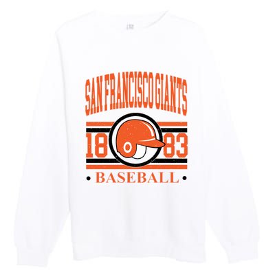 San Francisco Giants Baseball Team Supporter Premium Crewneck Sweatshirt