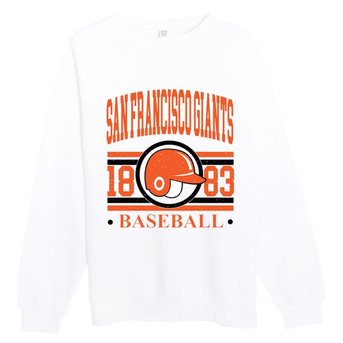 San Francisco Giants Baseball Team Supporter Premium Crewneck Sweatshirt