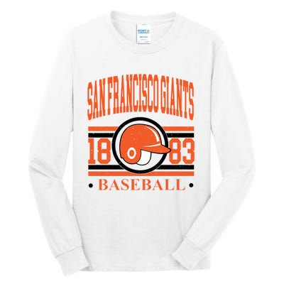 San Francisco Giants Baseball Team Supporter Tall Long Sleeve T-Shirt