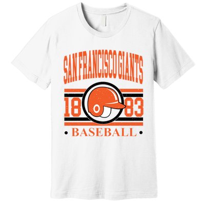 San Francisco Giants Baseball Team Supporter Premium T-Shirt