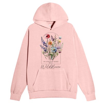 Summer Flowers Gardening Blooming Floral Wildflower Urban Pullover Hoodie