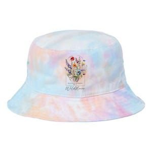 Summer Flowers Gardening Blooming Floral Wildflower Tie Dye Newport Bucket Hat