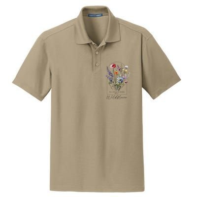 Summer Flowers Gardening Blooming Floral Wildflower Dry Zone Grid Polo