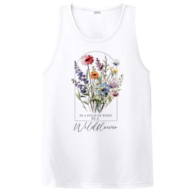 Summer Flowers Gardening Blooming Floral Wildflower PosiCharge Competitor Tank