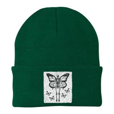 Skeleton Fairy Grunge Fairycore Aesthetic Goth Gothic Knit Cap Winter Beanie