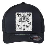 Skeleton Fairy Grunge Fairycore Aesthetic Goth Gothic Flexfit Unipanel Trucker Cap