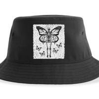 Skeleton Fairy Grunge Fairycore Aesthetic Goth Gothic Sustainable Bucket Hat