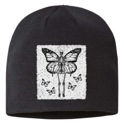 Skeleton Fairy Grunge Fairycore Aesthetic Goth Gothic Sustainable Beanie