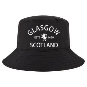 Scotland Flag Gift Scottish Ancestry Gift Funny Glasgow Scotland Cool Gift Cool Comfort Performance Bucket Hat