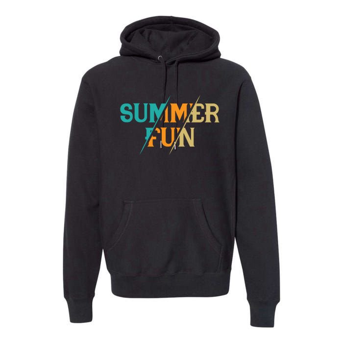 Summer Fun Graphic Premium Hoodie