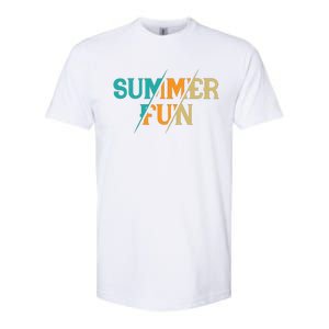 Summer Fun Graphic Softstyle CVC T-Shirt