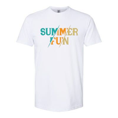 Summer Fun Graphic Softstyle CVC T-Shirt