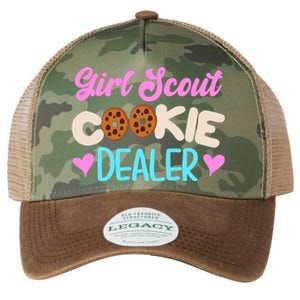 Scout for Girl Cookie Dealer Funny Scouting Family Pullover Hoodie Legacy Tie Dye Trucker Hat