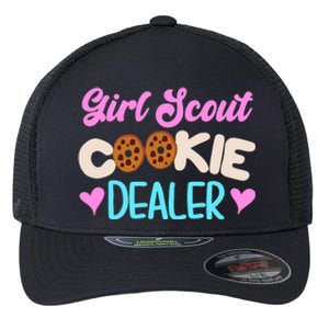 Scout for Girl Cookie Dealer Funny Scouting Family Pullover Hoodie Flexfit Unipanel Trucker Cap