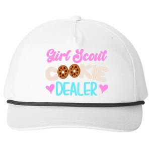 Scout for Girl Cookie Dealer Funny Scouting Family Pullover Hoodie Snapback Five-Panel Rope Hat