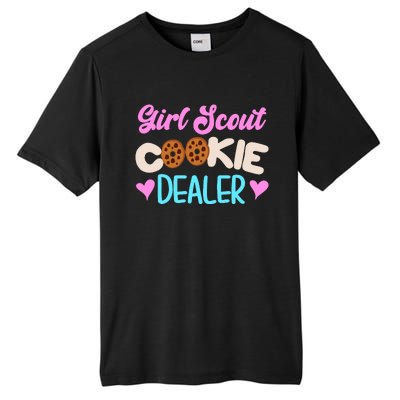 Scout for Girl Cookie Dealer Funny Scouting Family Pullover Hoodie Tall Fusion ChromaSoft Performance T-Shirt