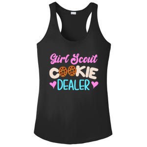 Scout for Girl Cookie Dealer Funny Scouting Family Pullover Hoodie Ladies PosiCharge Competitor Racerback Tank