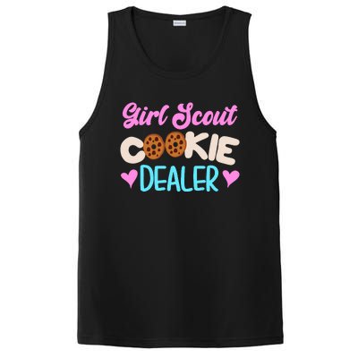 Scout for Girl Cookie Dealer Funny Scouting Family Pullover Hoodie PosiCharge Competitor Tank